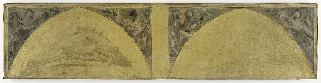 Théobald Chartran-14-Figure che portano striscioni - Musée des Beaux-Arts de la ville de Paris